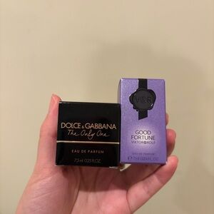 Lot of two mini Eau de Parfum